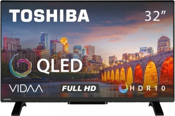 Telewizor Toshiba 32QV2F63DG QLED 32'' Full HD VIDAA