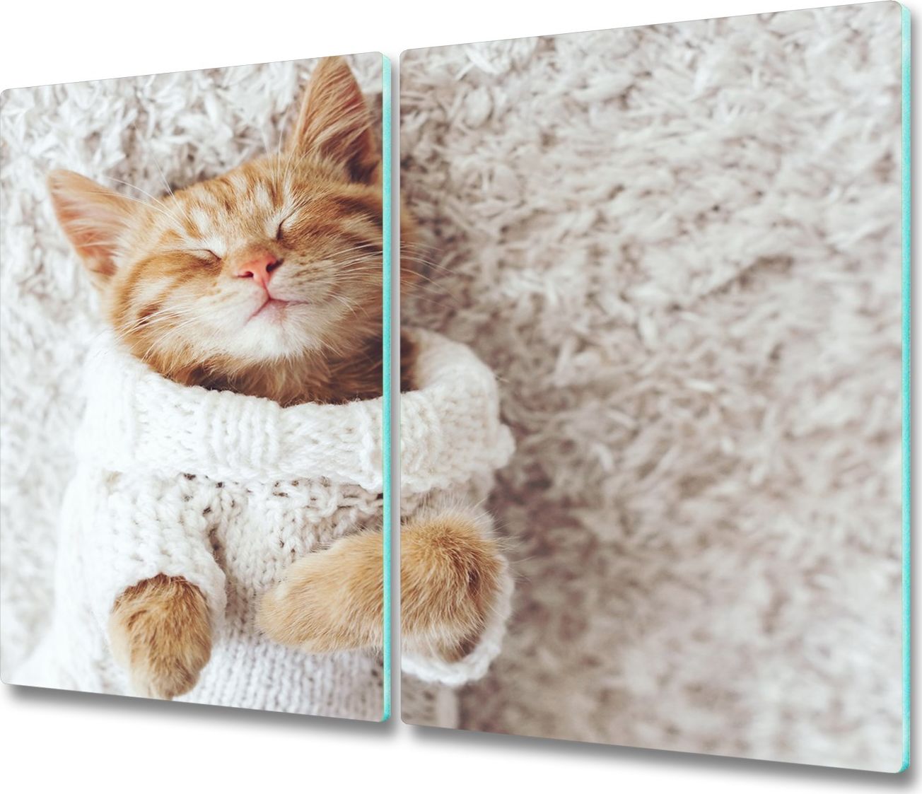 Deska do krojenia Tulup szklana 52x30cm 2szt.