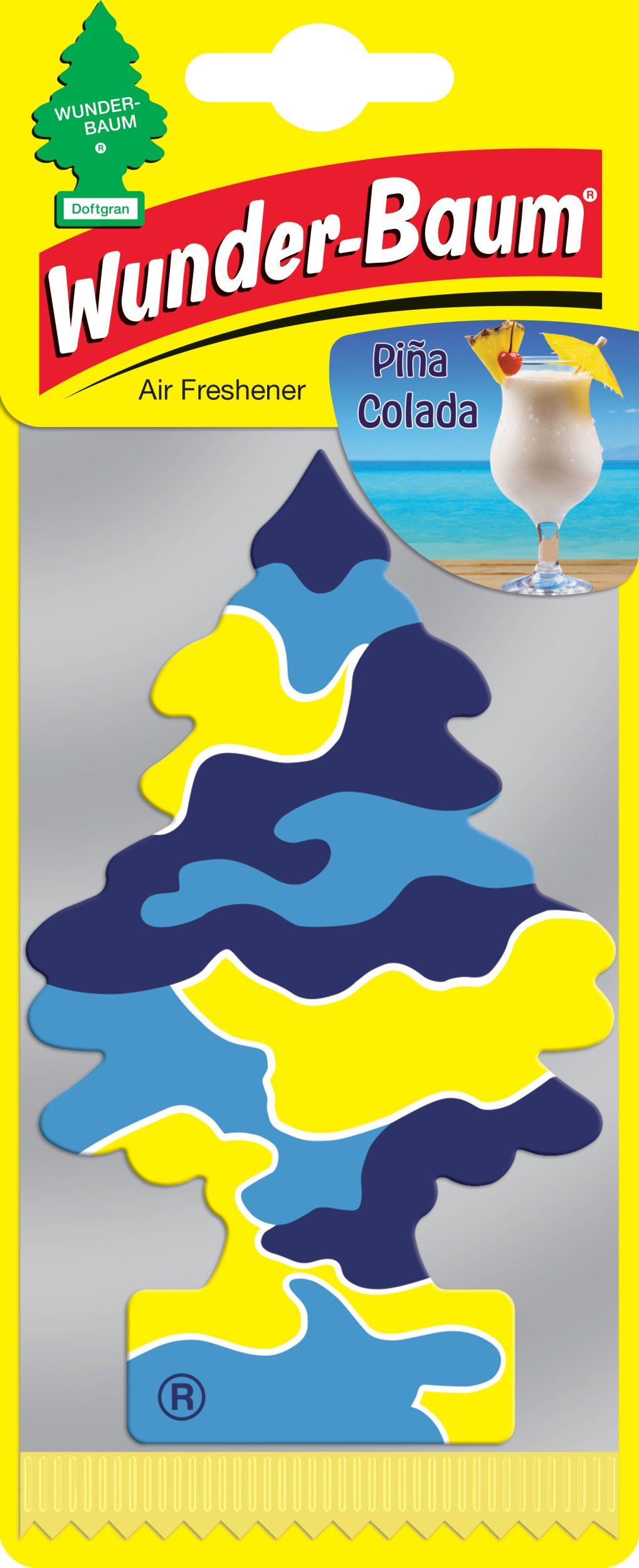 AIR FRESHENER WUNDERBAUM PINA COLADA 1PC