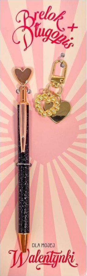 Długopis z brelokiem. Dla mojej walentynki