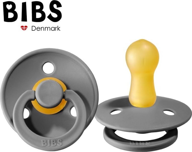 Bibs Smoczek Uspokajający kauczukowy Hevea Smokey r. M