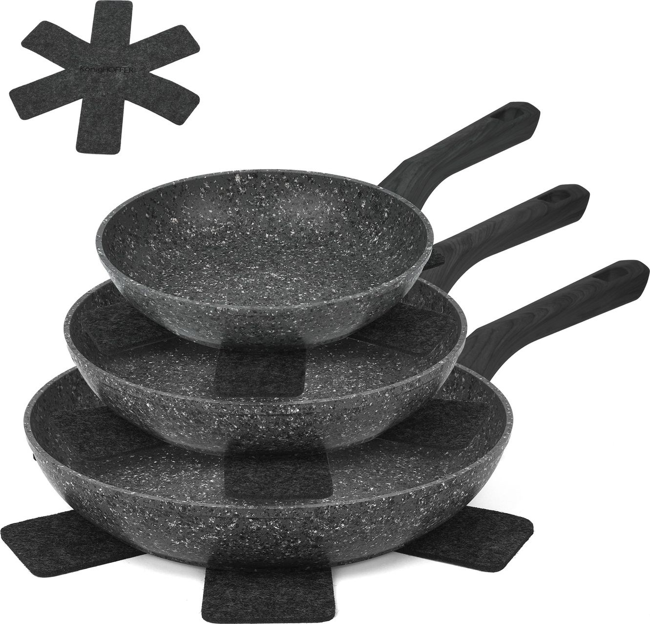 Patelnia Konighoffer zestaw 6szt.