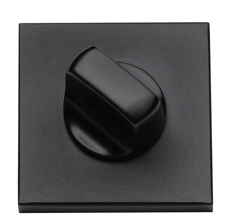 WC plug 17 SLIM, square, Q5+per.6 mm, black