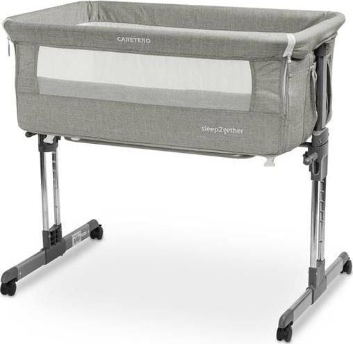 Caretero Łóżeczko dostawne Sleep2Gether grey