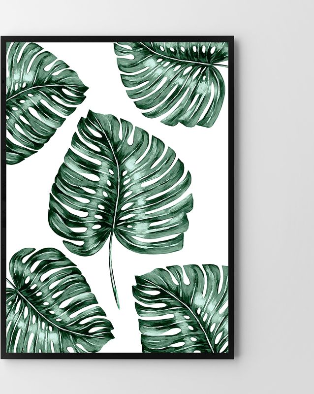 Hog Studio Plakat Monstery Pattern (A3 (29.7x42cm))