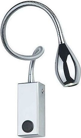 Kinkiet MAXlight Kinkiet ścienny chrom Maxlight SNAKE do czytania ledowy 3885/1