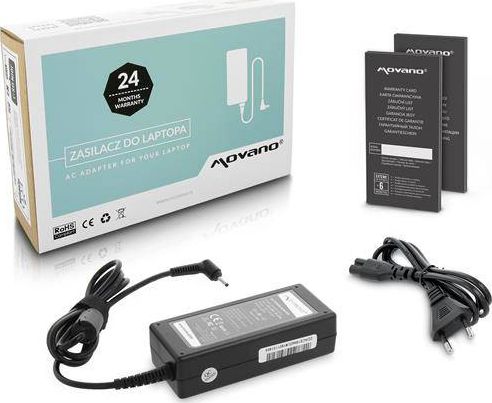 Zasilacz do laptopa Movano 65 W, 1.1 mm, 3.4 A, 19 V (ZZ/ACE19342C)