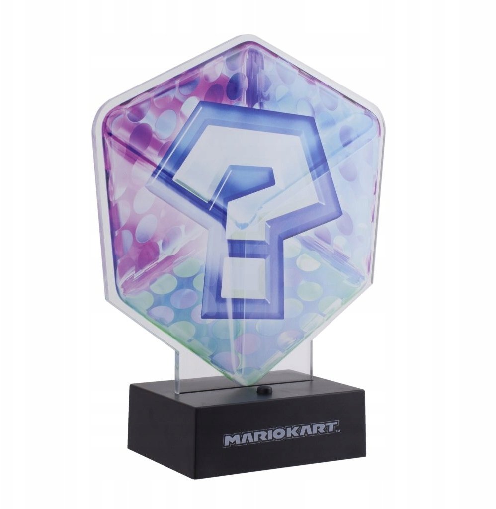 Question Block Lampka Biurkowa Super Mario