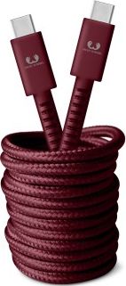 Kabel USB Fresh n Rebel USB-C - 3 m Czerwony (001911630000)