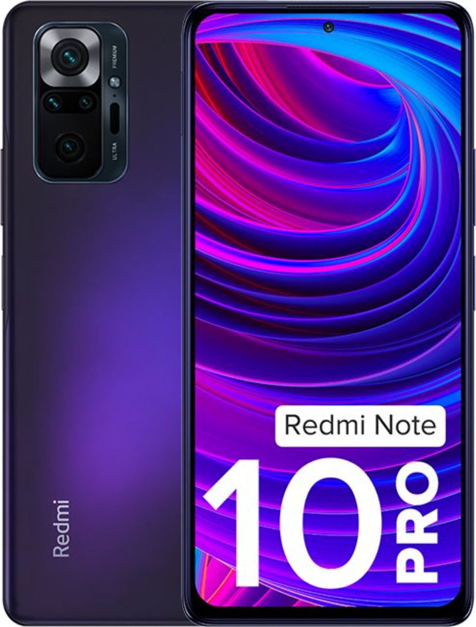Smartfon Xiaomi Redmi Note 10 Pro 6/128GB Dual SIM Fioletowy (34343)