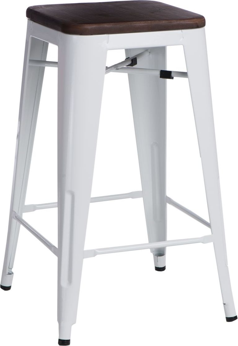 D2 Design Hoker Paris Wood 65cm biały sosna orzech