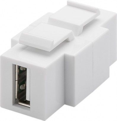Goobay Keystone moduł USB 2.0 - gniazdo USB-A > gniazdo USB-B (79930)