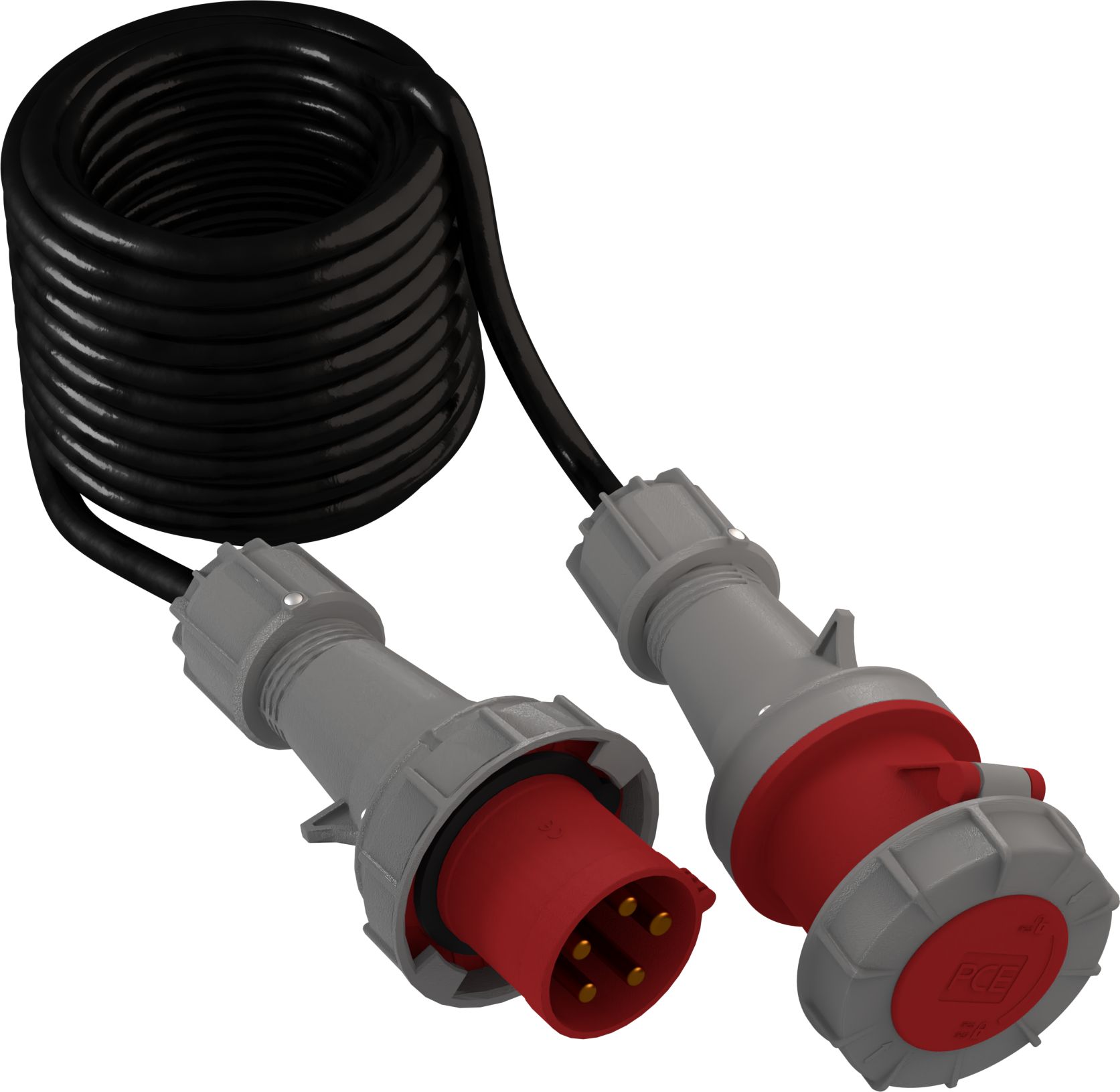 Doktorvolt Przedłużacz 15m siłowy 63A/5P IP67 CEE 400V 5x10 mm2 Doktorvolt 2827