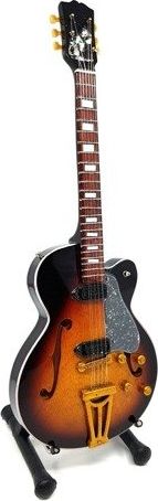 Giftdeco Mini gitara Elvis Presley z drewna mahoniowego