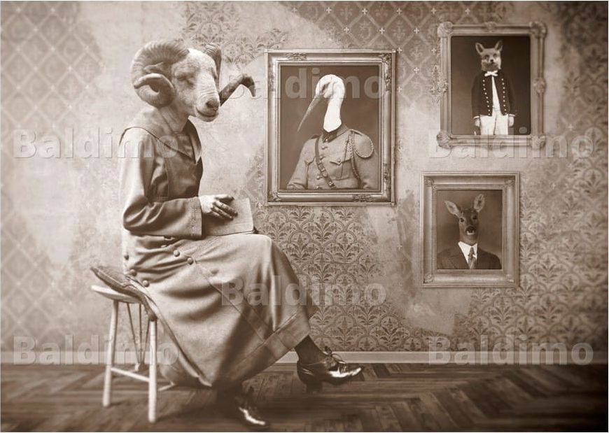 DecoNest Fototapeta - Real hipsters - 350X245