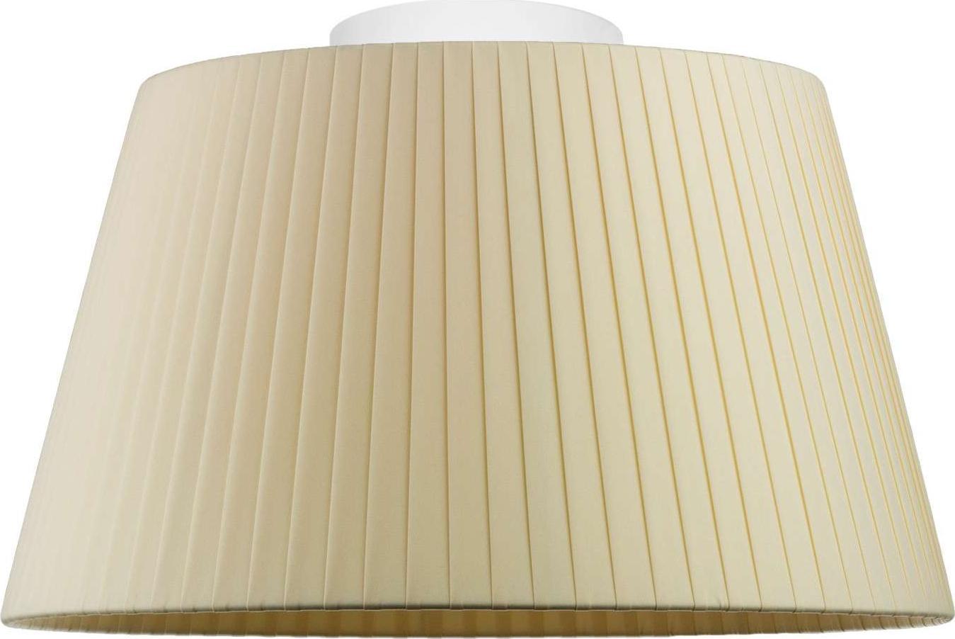 Lampa sufitowa Sotto Luce LAMPA sufitowa KAMI ELEMENTARY 5902429628214 Sotto Luce plisowana OPRAWA okrągły plafon ecru