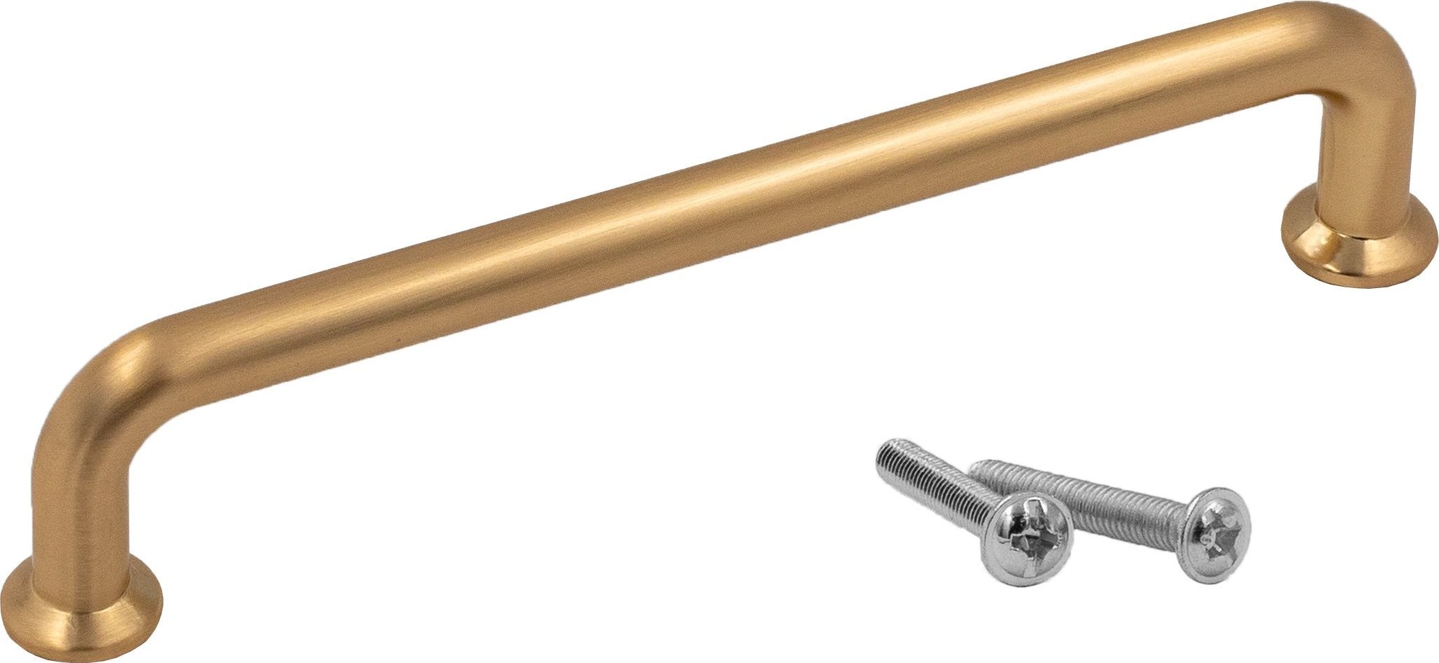 Szchara UCHWYT MEBLOWY ZŁOTY DO MEBLI POŁYSK GOLD 128 MM