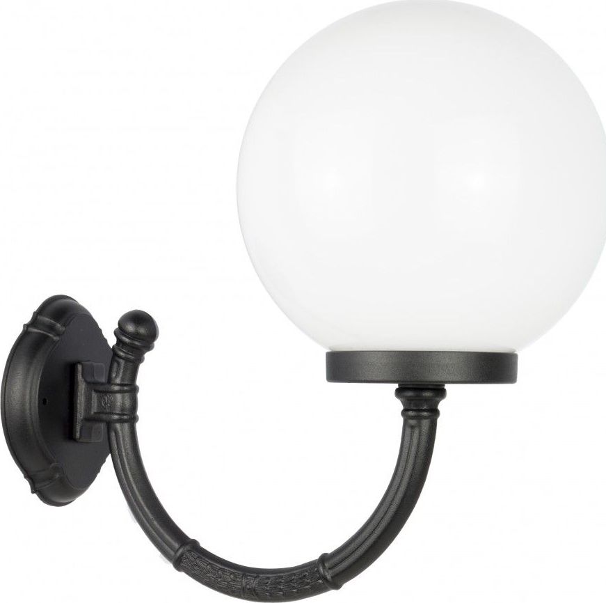 Kinkiet SU-MA Kinkiet zewnętrzny IP43 czarny SU-MA CLASSIC K K 3012/1/K 250 P