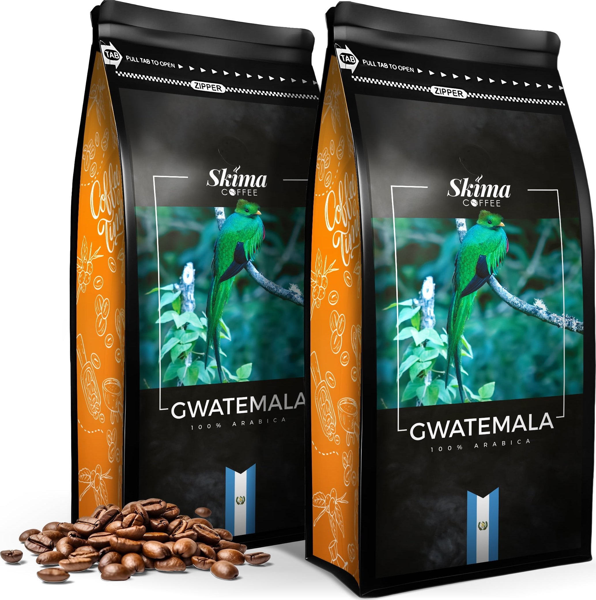 Kawa ziarnista SkimaCoffee Gwatemala 2 kg