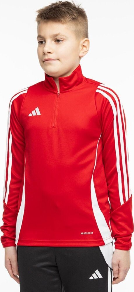 Adidas Bluza dla dzieci adidas Tiro 24 Training Top czerwona IR9361 116cm