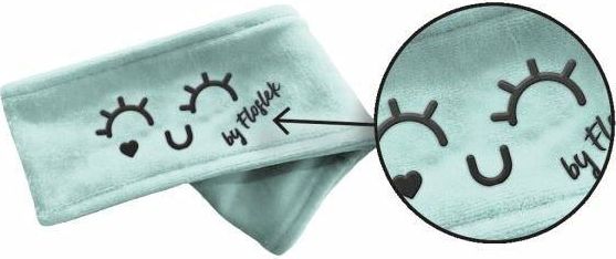 Floslek FLOSLEK_Opaska na głowę welurowa Zielona