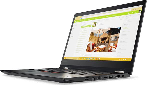 Laptop Lenovo Lenovo ThinkPad Yoga 370 Core i5 7200u (7-gen.) 2,5 GHz / 8 GB / 480 SSD / 12,5'' FullHD, dotyk / Win 10 Prof. (Update) / Klasa A-