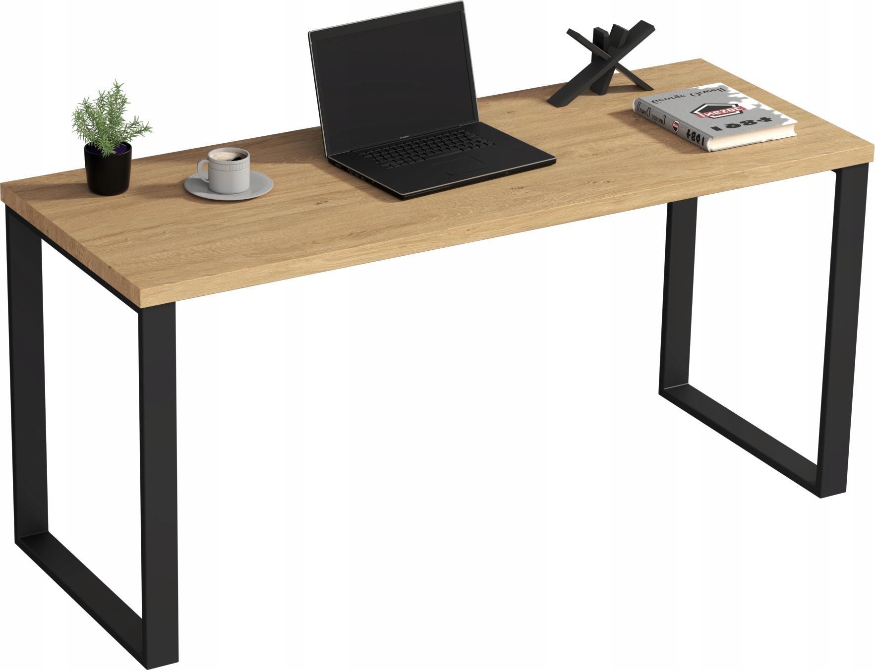 Biurko YRKE Loft Brązowe 130 cm x 60 cm