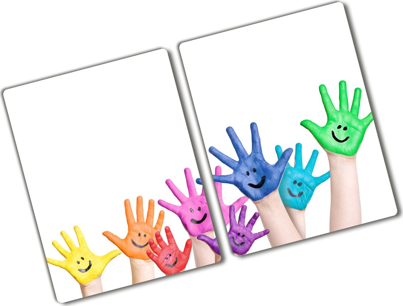 Deska do krojenia Tulup szklana 52x2szt.