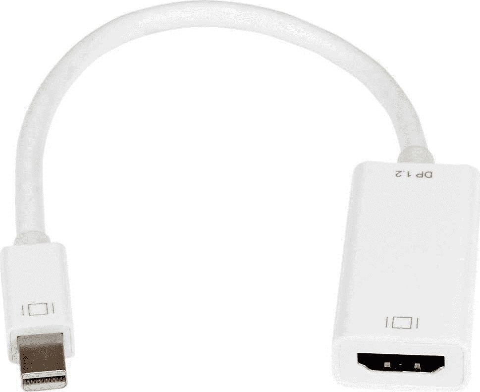 Adapter AV StarTech DisplayPort Mini - HDMI biały (MDP2HD4KSW)