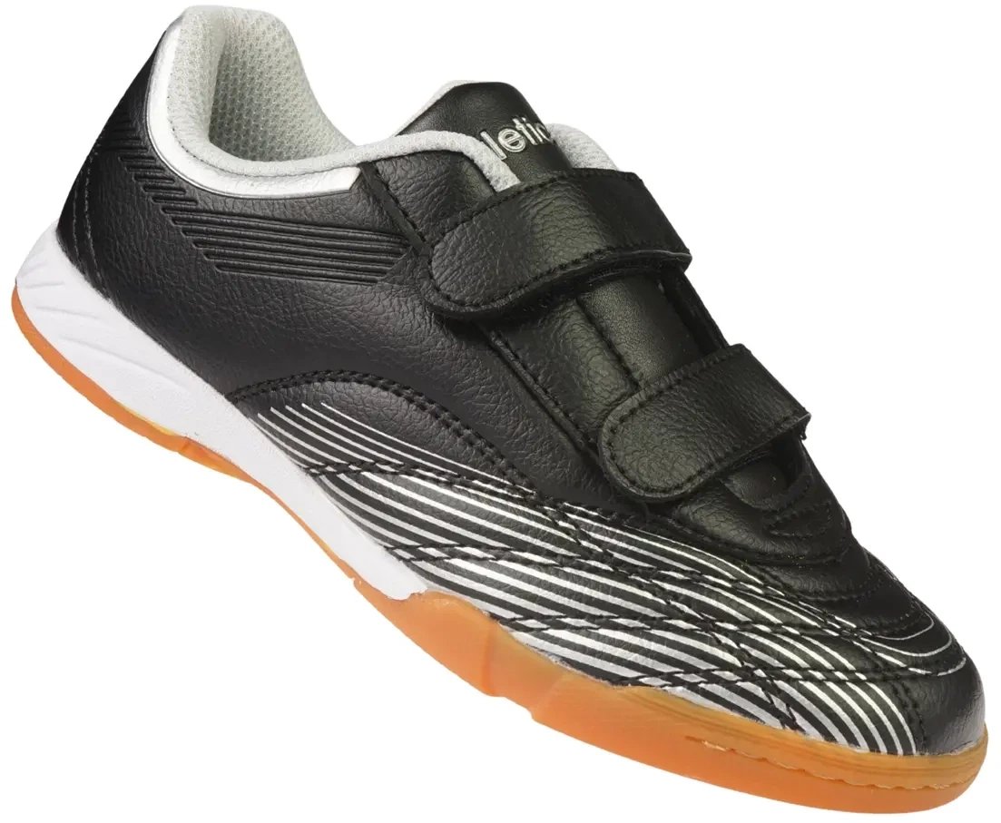 Halówki dziecięce czarno szare obuwie halowe Atletico C7336-2520-VBLSI 33