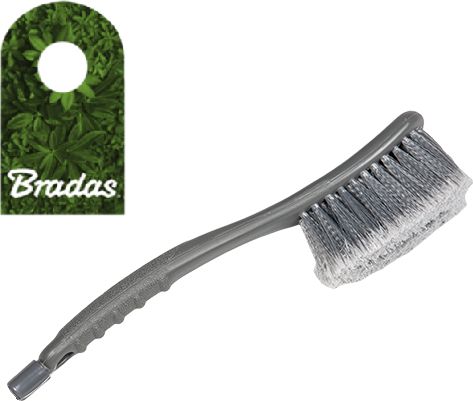 Bradas Szczotka do mycia samochodu kół felg z rączką bardzo lekka BRADAS 3790