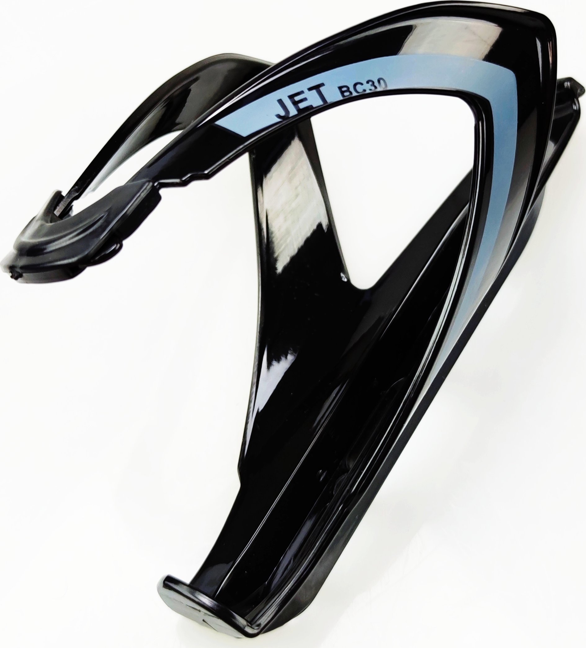 Blackburn KOSZYK BIDONU JET-BC30 SUPERLIGHT CZARNO-SZARY 30G