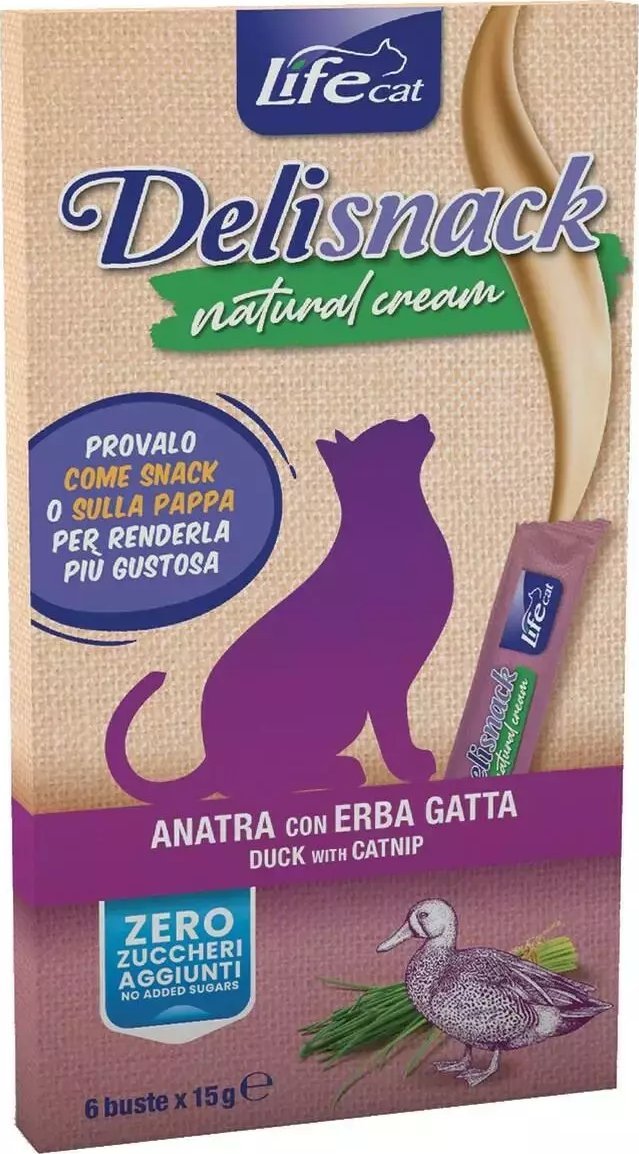 Life Pet Care Life Cat Pasta dla Kota Kaczka 6x15g
