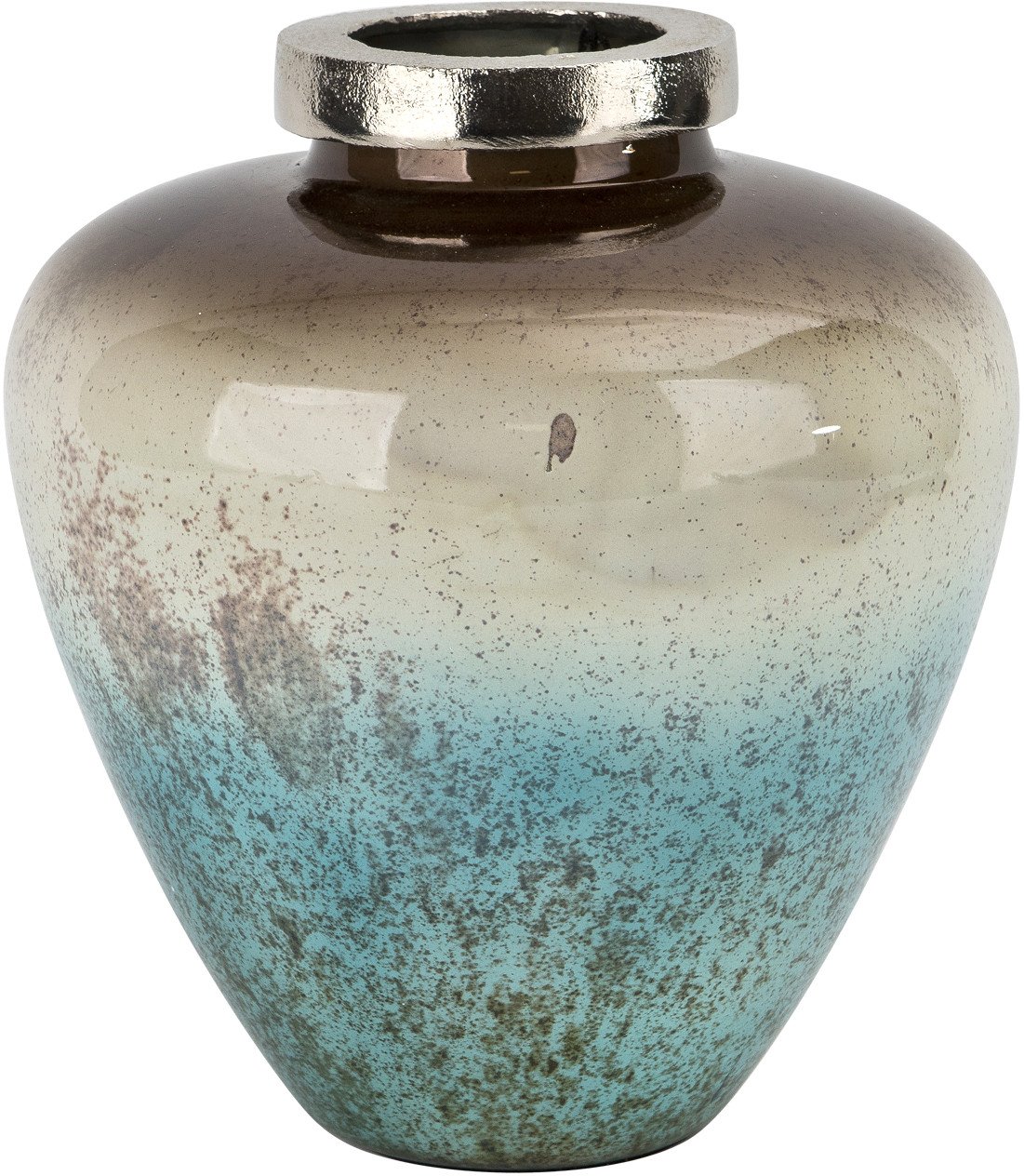 Wazon szklany malowany 22cm