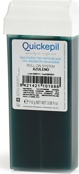Quickepil QUICKEPIL WOSK DO DEPILACJI ROLKA AZULENO 110 G