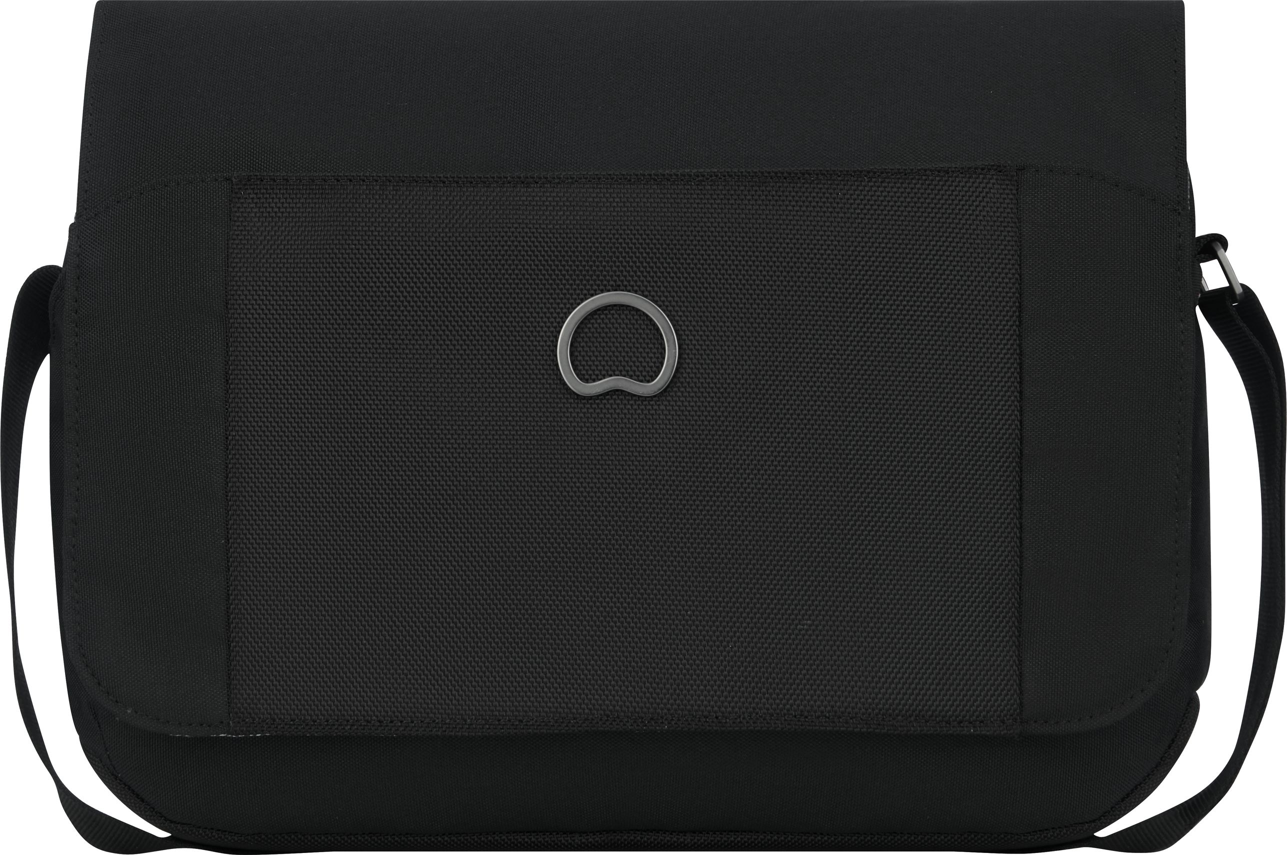 Delsey Torba na ramię / tablet 12,9" DELSEY Picpus Czarna uniwersalny