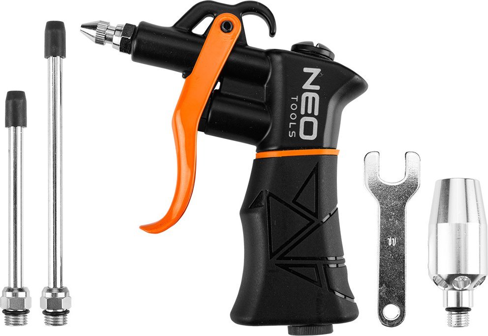 Pistolet przedmuchowy Venturi o wysokim przepływie