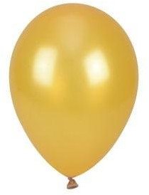 Arpex Balony metalizowane złote 25cm 100szt
