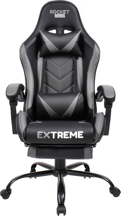 Fotel Zenga Extreme Rocket szary