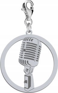 Radziszewska Jewellery MIKROFON CHARMS srebro925