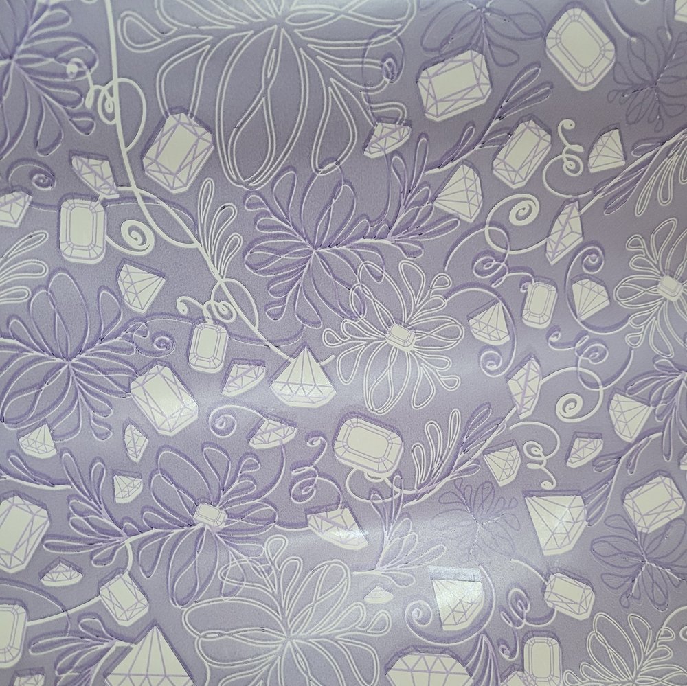 Papier diamenty do pakowania 57cmx2m 2m443