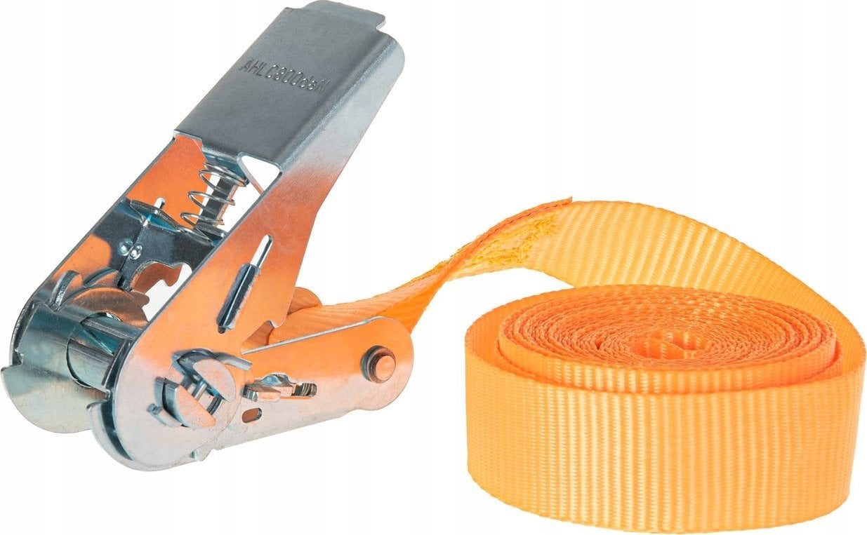 Pas transportowy z napinaczem jednoczęściowy 25mmx4m 1600kg (20/80)