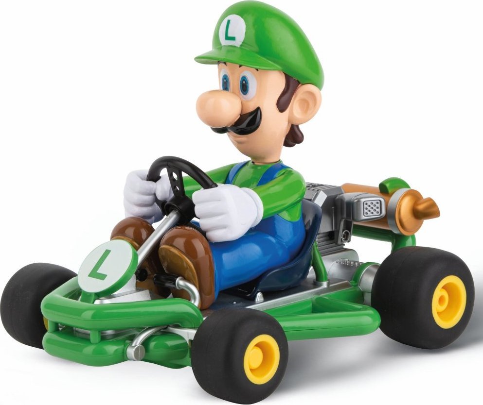 Carrera 2,4GHz Mario Kart Pipe Kart Luigi