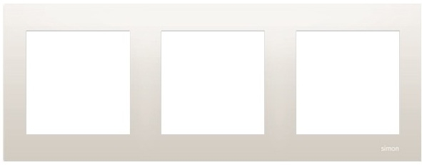 Kontakt-Simon Ramka potrójna SIMON54 uniwersalna kremowa - DR3/41