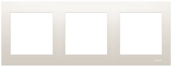 Kontakt-Simon Ramka potrójna SIMON54 uniwersalna kremowa - DR3/41