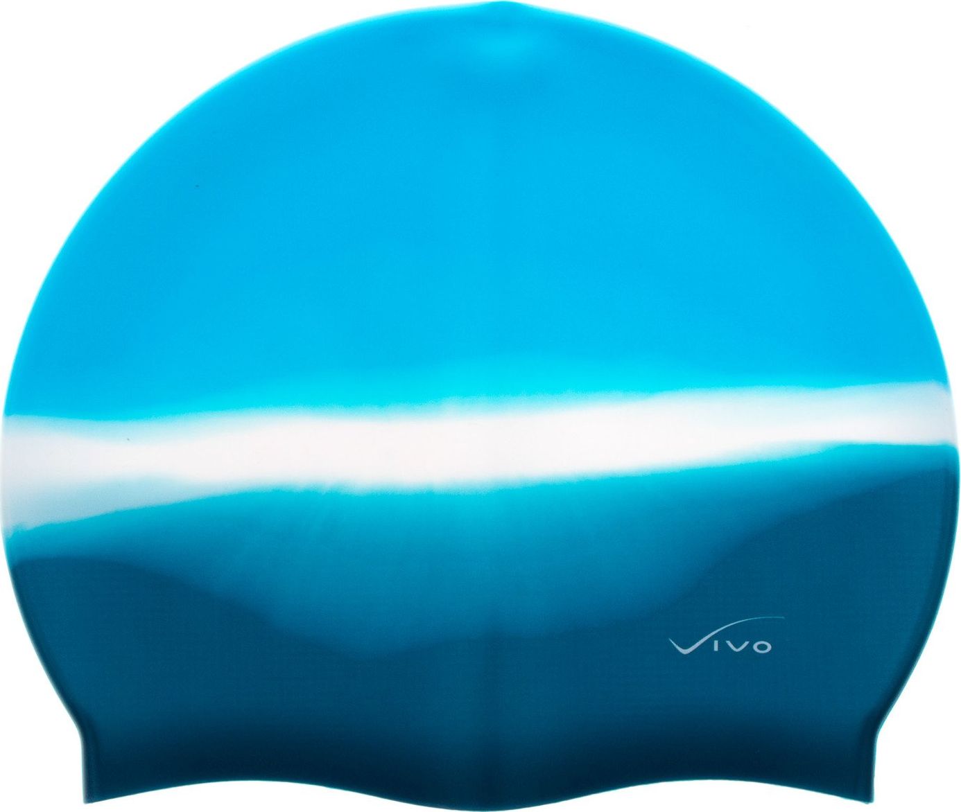 Vivo Czepek silikonowy Vivo B-1310 multikolor ciemno niebiesko-niebieski Uniwersalny