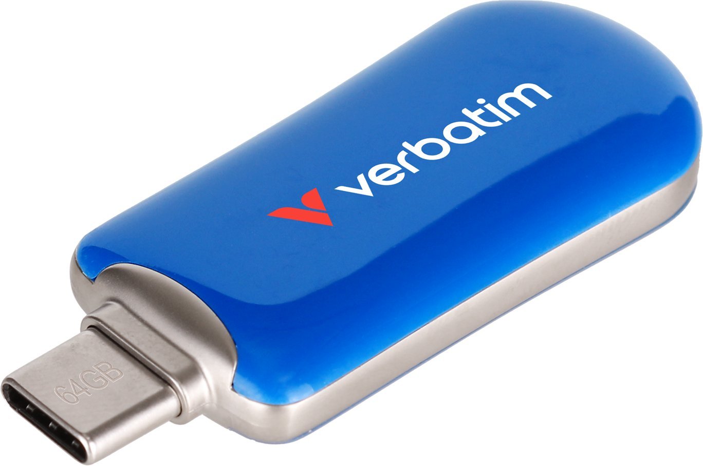 Verbatim Plectra Blue 64GB USB-C Flash Drive 30232