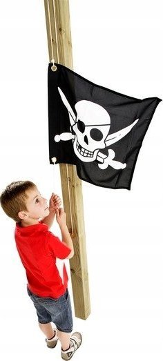 KBT Flaga z systemem podnoszenia na plac zabaw - pirat