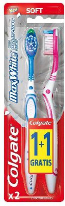Colgate Szczoteczka MaX White miękka 1+1 gratis