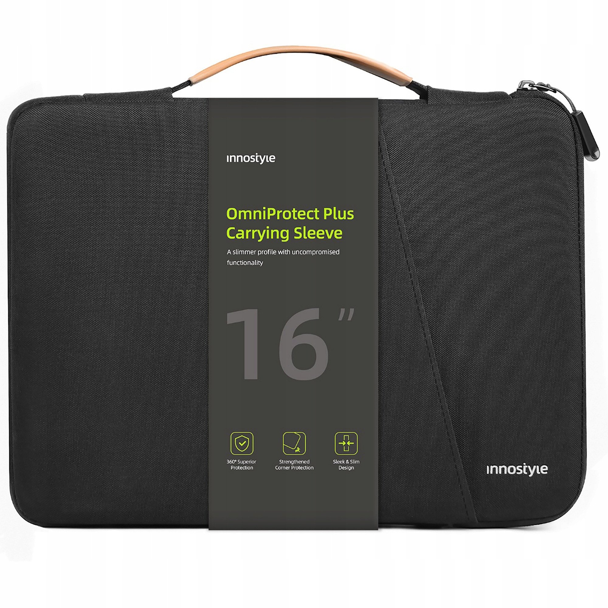 INNOSTYLE TORBA NA LAPTOPA 15 6 16 WODOODPORNA ETUI OMNIPROTECT PLUS CZARNA